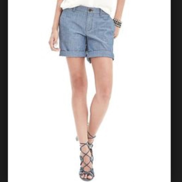 Banana Republic Chambray Shorts, 6 - Picture 4 of 4